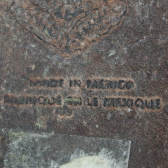 Free People Pre Distressed Double Buckle Leather Sandals Size 39 - Picture 3 of 11